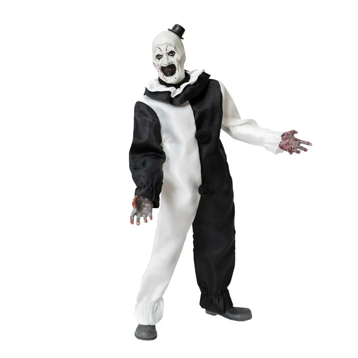 art the clown figure on white background