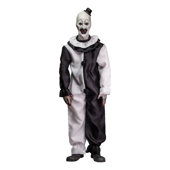 art the clown figure on white background