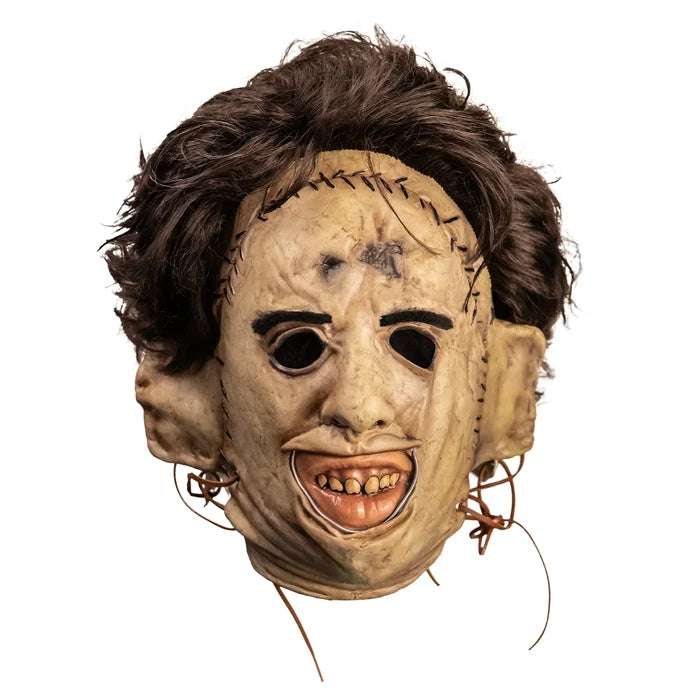 front of mask with white background
