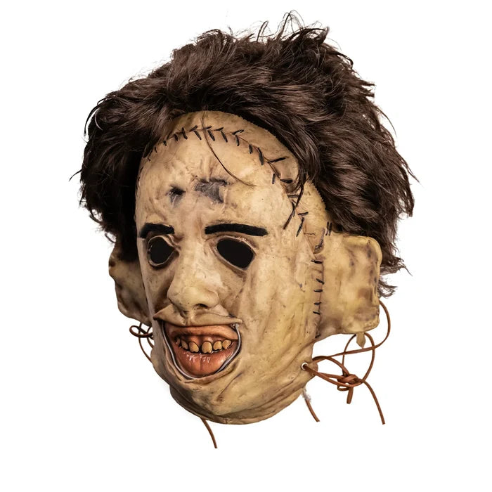 side of mask with white background