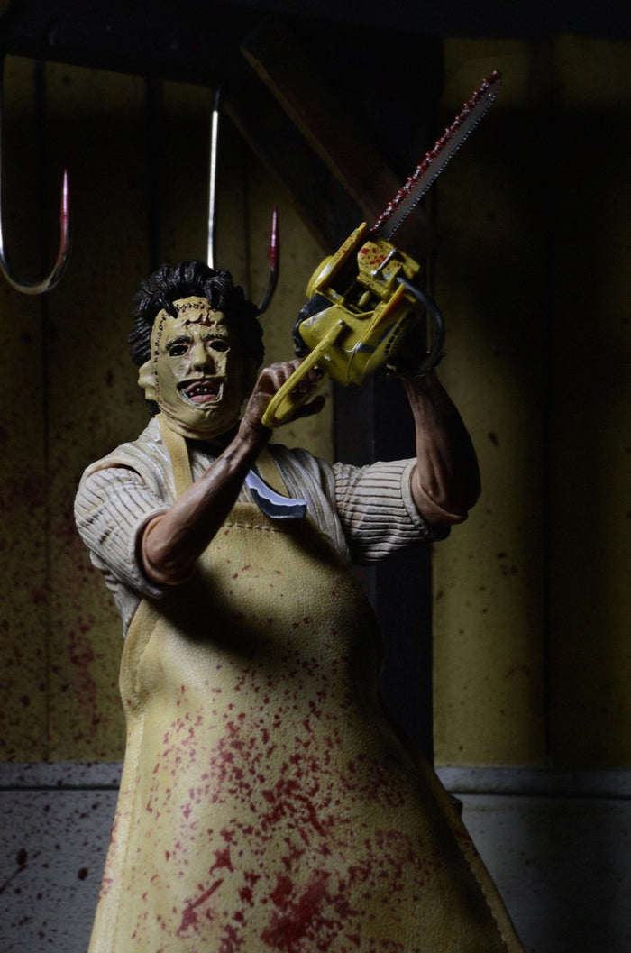 leatherface figure with chainsaw