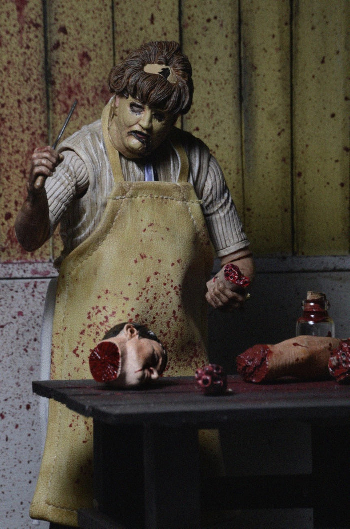 leatherface figure with knife