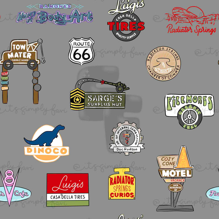 Non Directional Logos (set of 5)