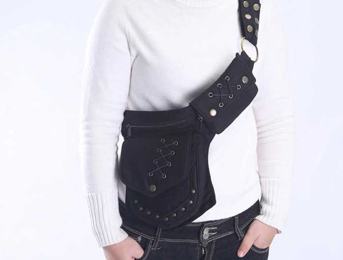 bag worn around torso