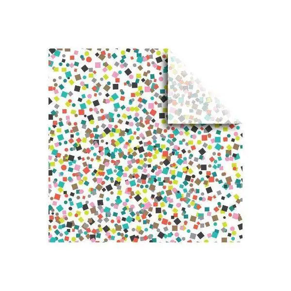 Tissue - Printed - Party Popper White - Mac Paper Supply