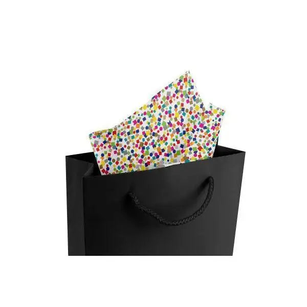 Tissue - Printed - Party Popper White - Mac Paper Supply