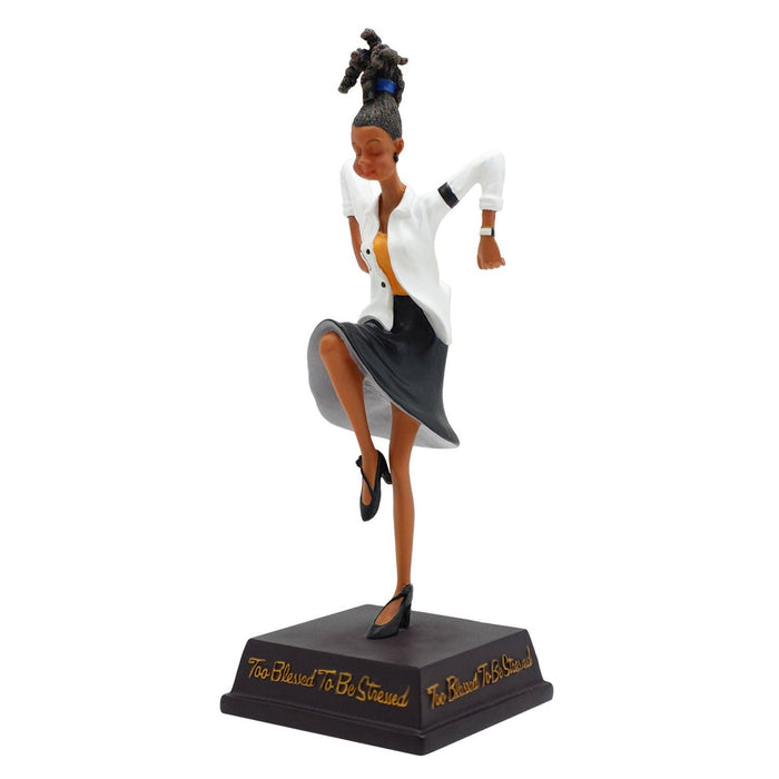Too Blessed to be Stressed Figurine
