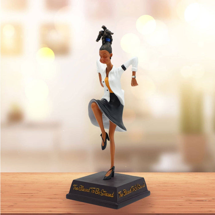 Too Blessed to be Stressed Figurine
