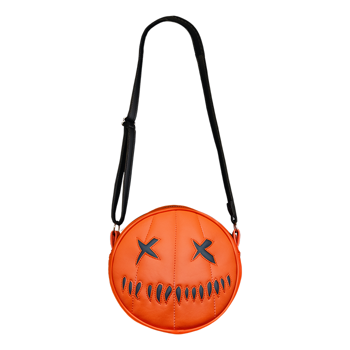 front of bag on display