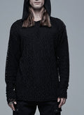 model showing front of hoodie