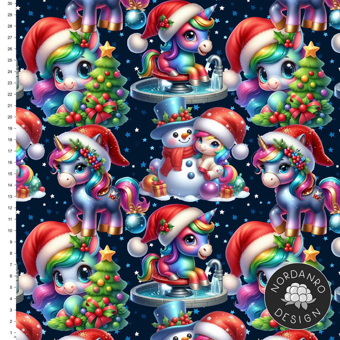 Unicorn Christmas Organic Jersey