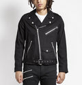 model showing front of jacket