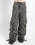 model showing front of pants