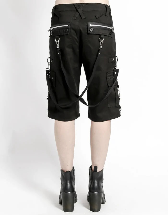 model showing back of shorts