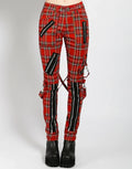 model showing front of pants