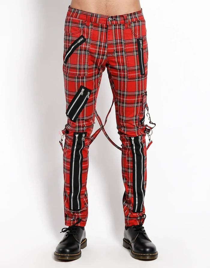 model showing front of pants