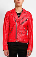 model showing front of jacket