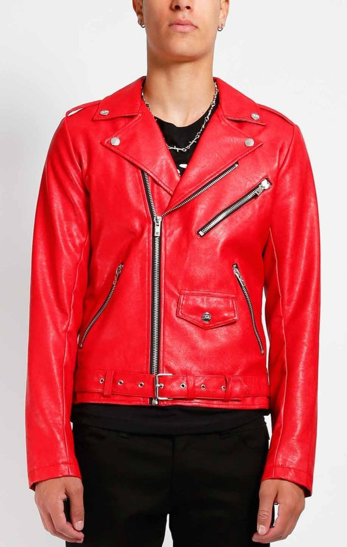 model showing front of jacket
