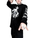 model showing front of shirt
