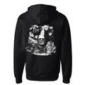 back of hoodie