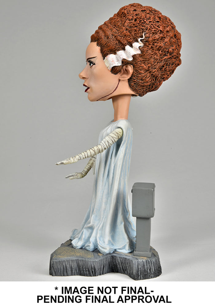 side of figure on display