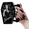 Vampira Cobweb Coffin Shaped Mug