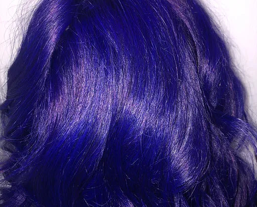 model showing dye in hair