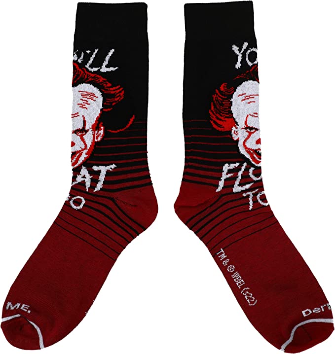 pennywise socks on display