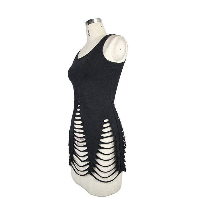 side of shirt on mannequin