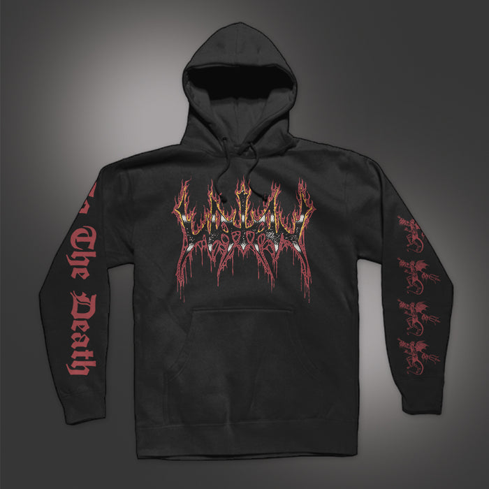 front of hoodie