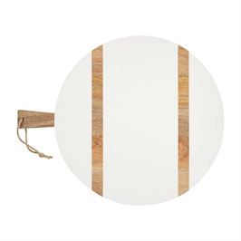 White Large Round Board