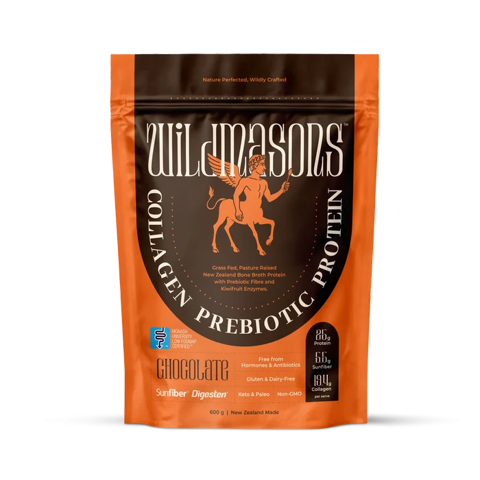 Wild Masons Plant Protein Wild Masons Collagen Prebiotic Protein Chocolate 600g