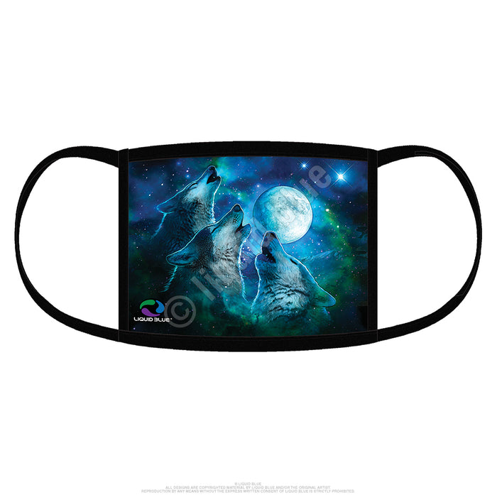 front of mask