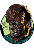 front of pin