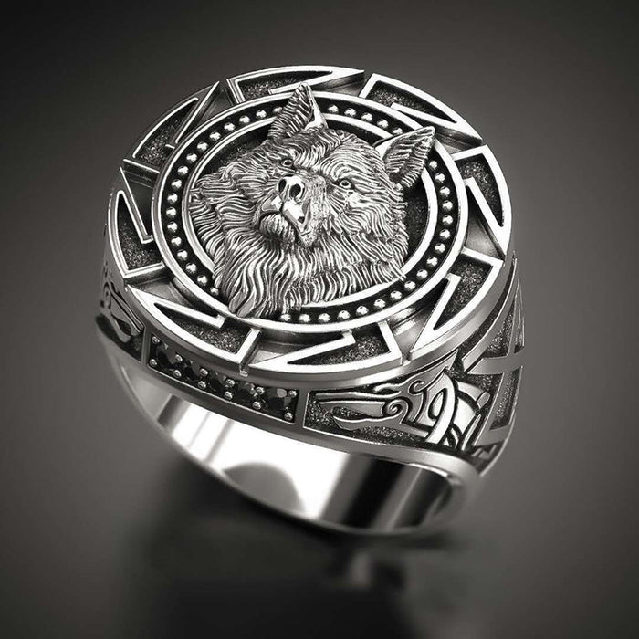 front of ring on display