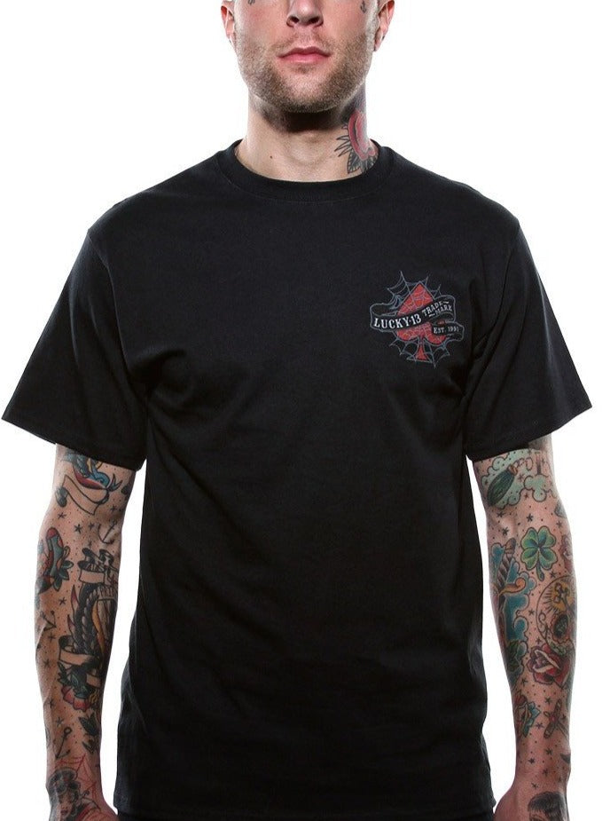 model showing front of shirt