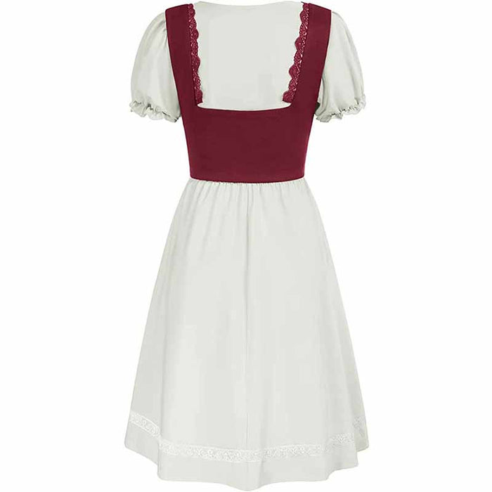 Women's Gothic Dress Victorian Era Ruffle Dress Cosplays Dress