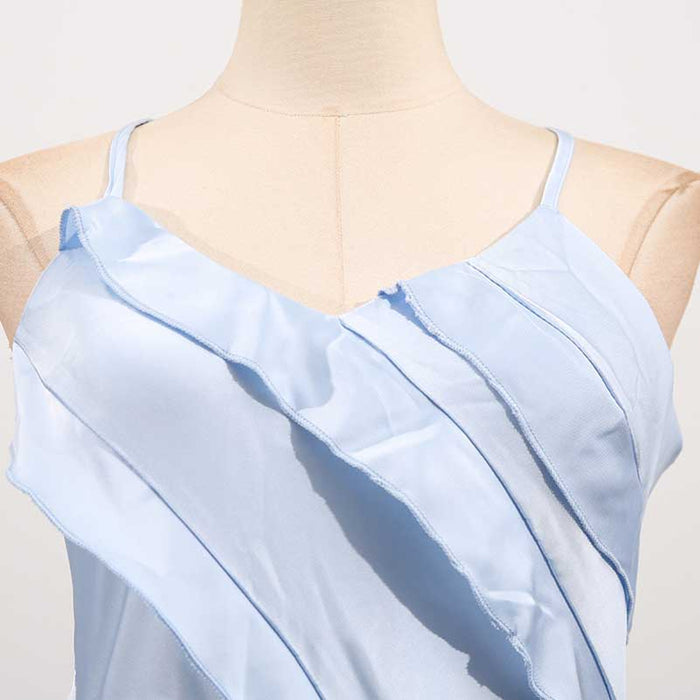Womens Tiered Ruffle Maxi Dress