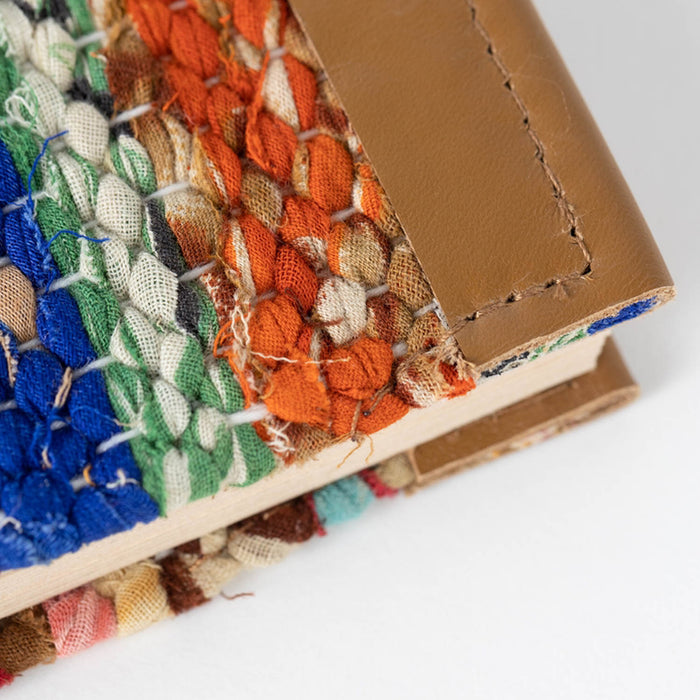 Woven Recycled Sari Journal