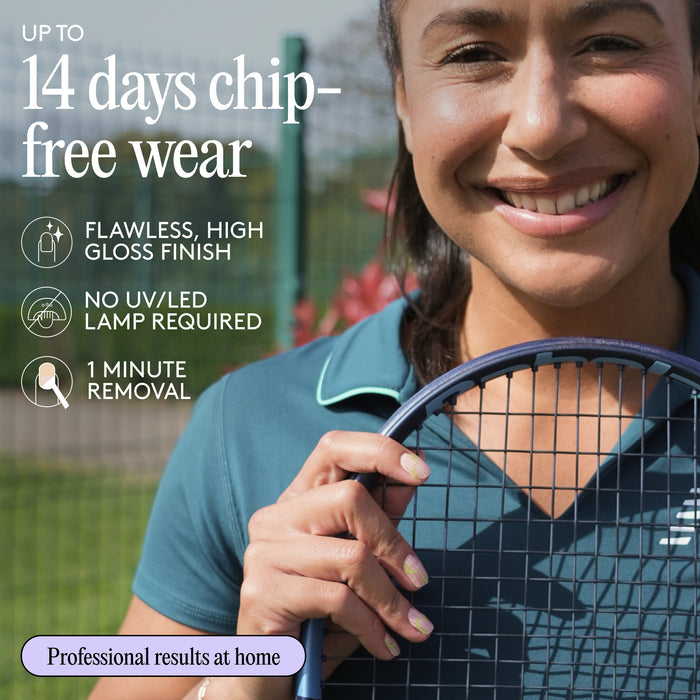 x Heather Watson Centre Court Gel Nail Wraps