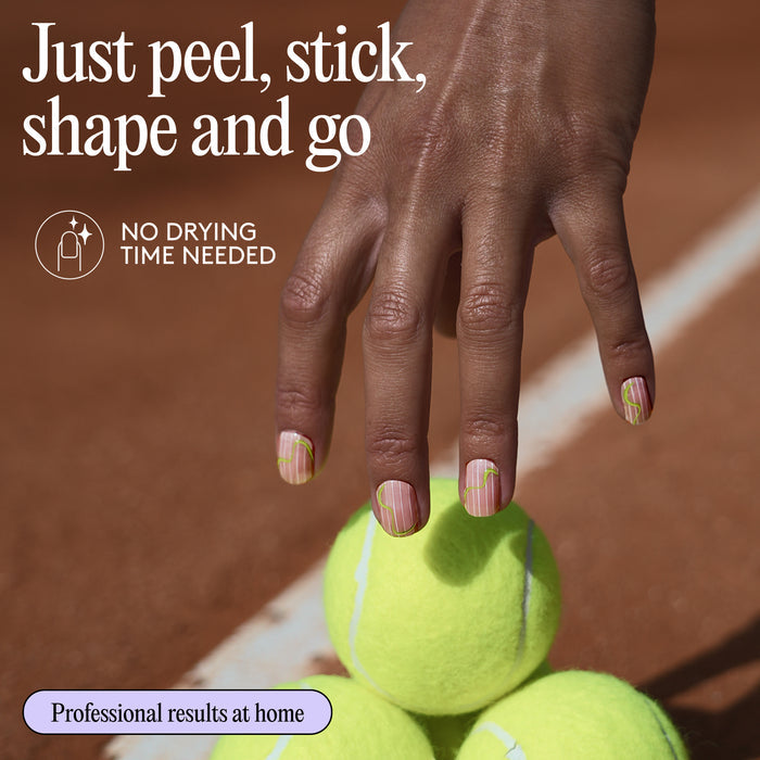 x Heather Watson Centre Court Gel Nail Wraps