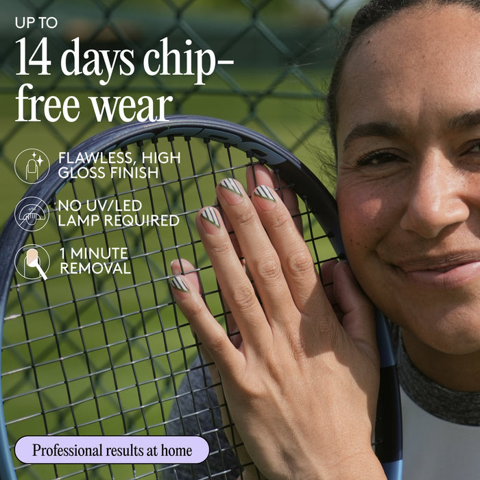 x Heather Watson Serve & Style Gel Nail Wraps