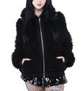 model showing front of jacket