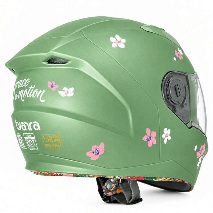 Zeal Grace In Motion - Forest Green - Full Face