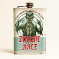 front of flask