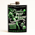 front of flask